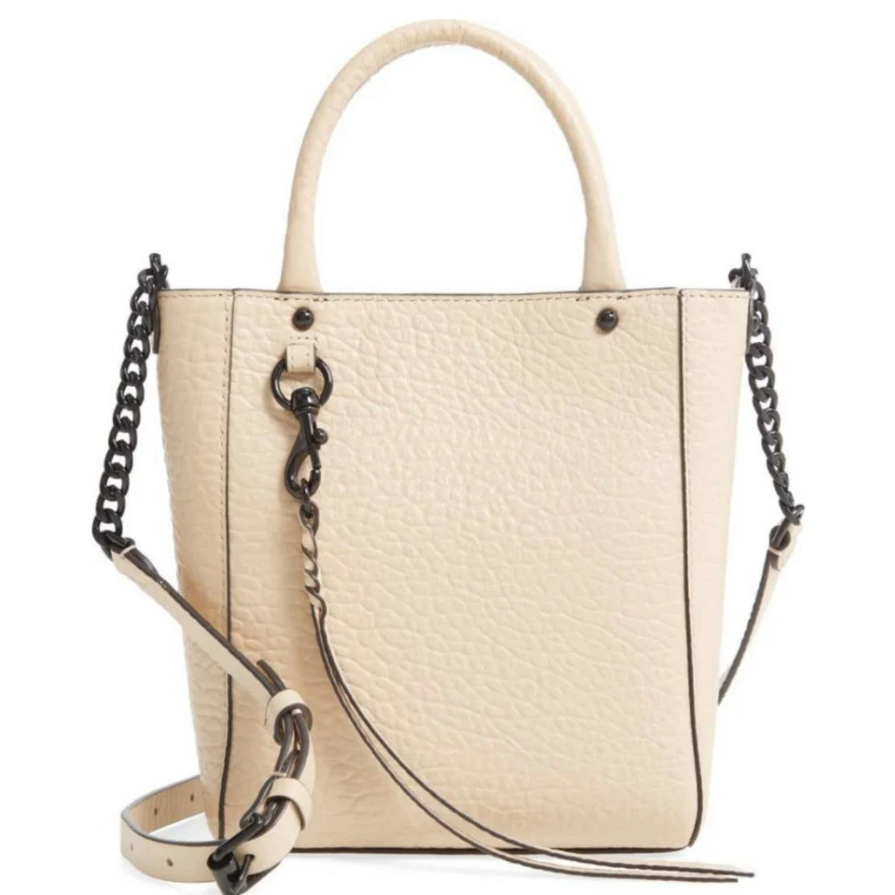 Rebecca Minkoff Chain Tote Crossbody Bag - Picture 1 of 13